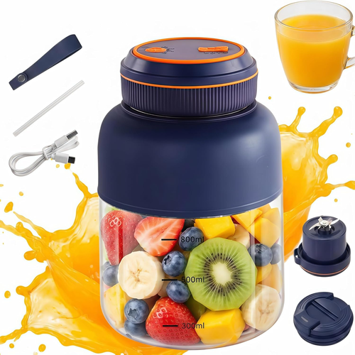 🔥Last Day 50% OFF - 🍉Alcuras Wireless Portable Blender Cup🥤💨