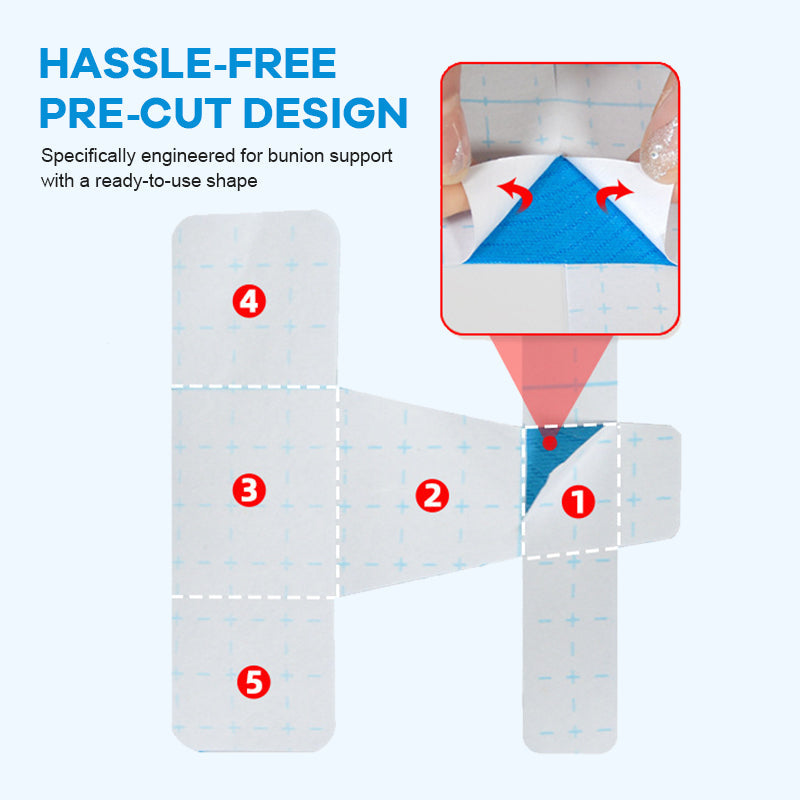 🔥Last Day 50% OFF🔥Pre-cut Bunion Corrector Kinesiology Tape