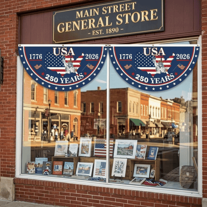 🔥Last Day 49% OFF - 🇺🇸250th Anniversary USA Fan Flag,Double-Sided Embroidered🦅