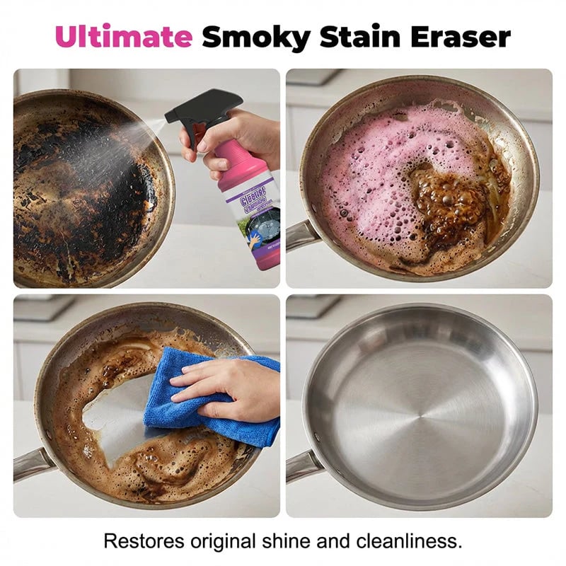 🔥LAST DAY SALE 49% OFF-🍖🧼Fast-Acting Heavy-Duty Grill Degreaser Spray✨