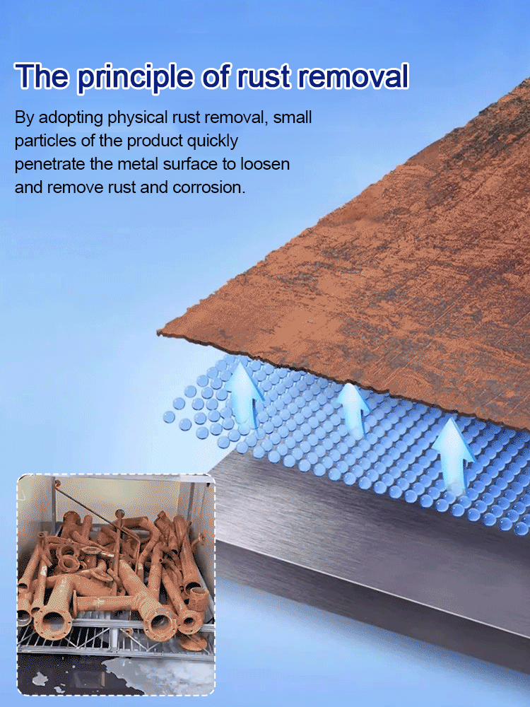 🔥LAST DAY 49% OFF -  ✨Highly concentrated rust remover for steel & iron🛫